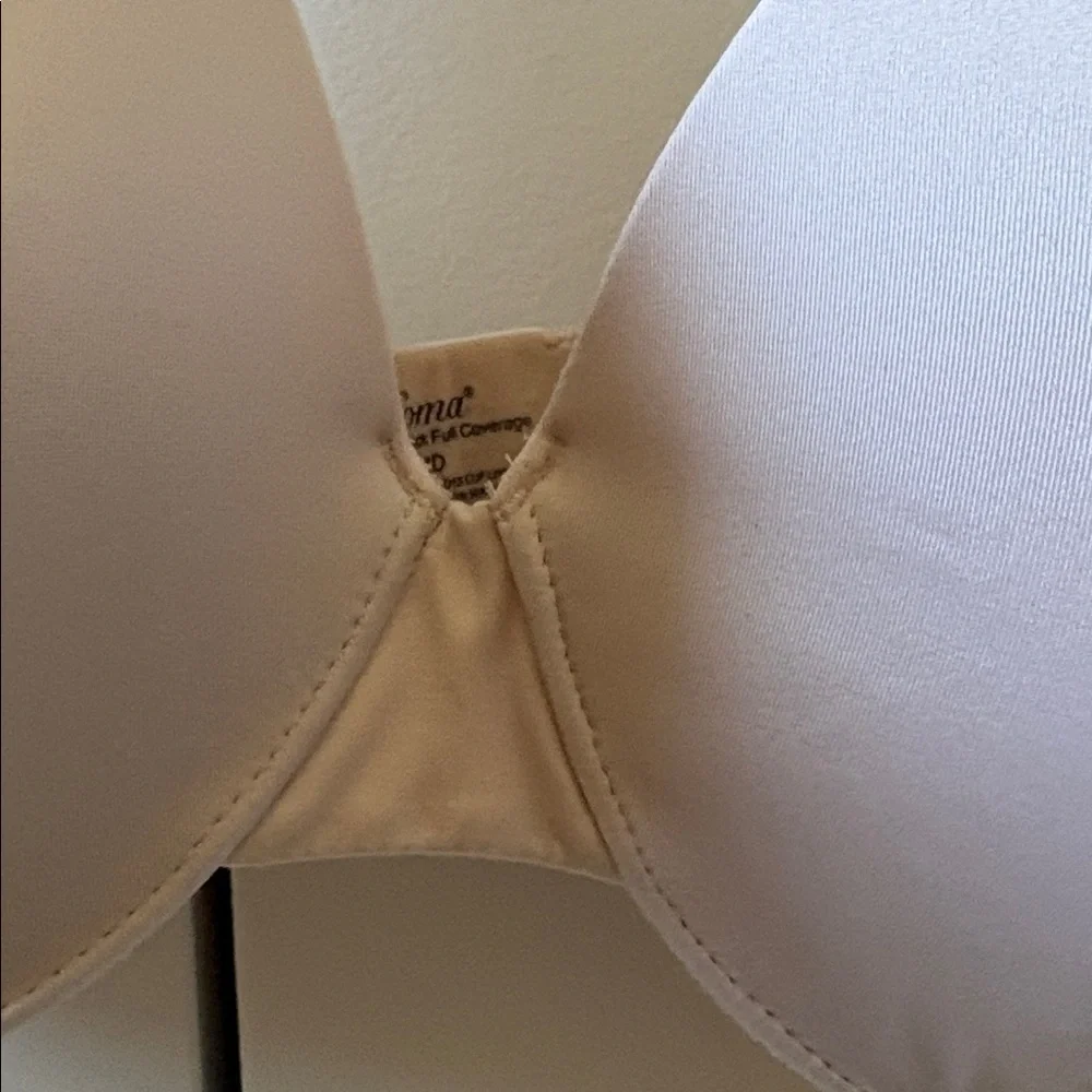 Soma Soft Beige Bra Vanishing Back Full Coverage - Picture 3 of 5